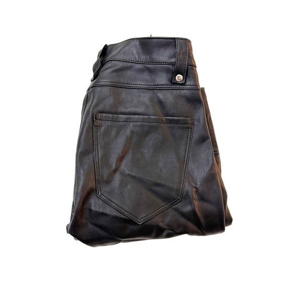 Zara The Biker Motorcycle Faux Leather Pants Size XS NWT - Picture 1 of 6